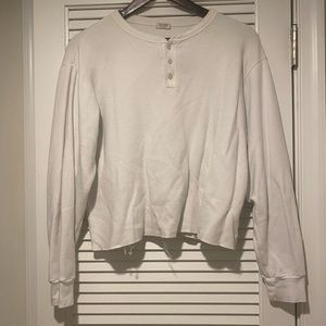 John Galt Waffle Pullover